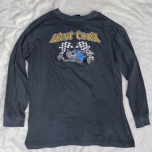 💜2 For $25💜 Forever 21 x Hot Wheel Collab West Coast Graphic Long Sleeve Shirt - Picture 4 of 6